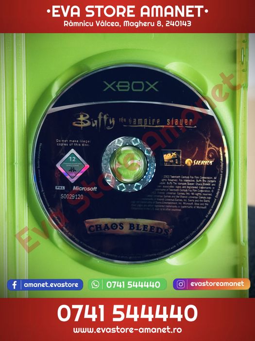 Joc Consola OG xBox Classic xBox Buffy the Vampire Slayer Chaos Bleeds