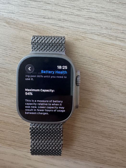 Apple Watch Ultra 2 49mm GPS + Cellular + Apple Titanium Milanese Loop