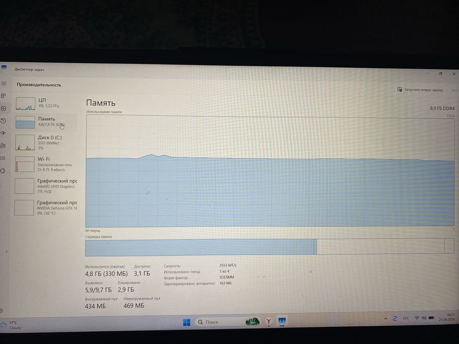 Продам Ноутбук Asus TUF gaming