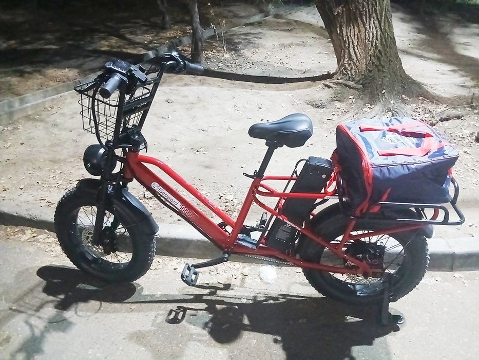 эл.велосипед гепард