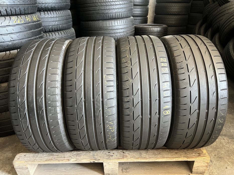 4 anvelope vara 225/40/18, Bridgestone!