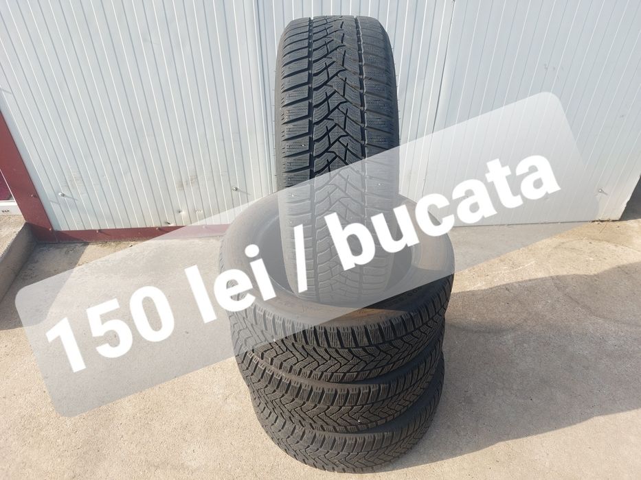150 lei bucata! Set anvelope M+S/IARNA 205 55 16 Dunlop! 7 mm