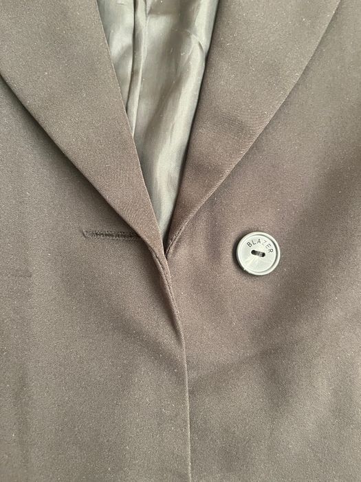 Черный пиджак размер 44/46