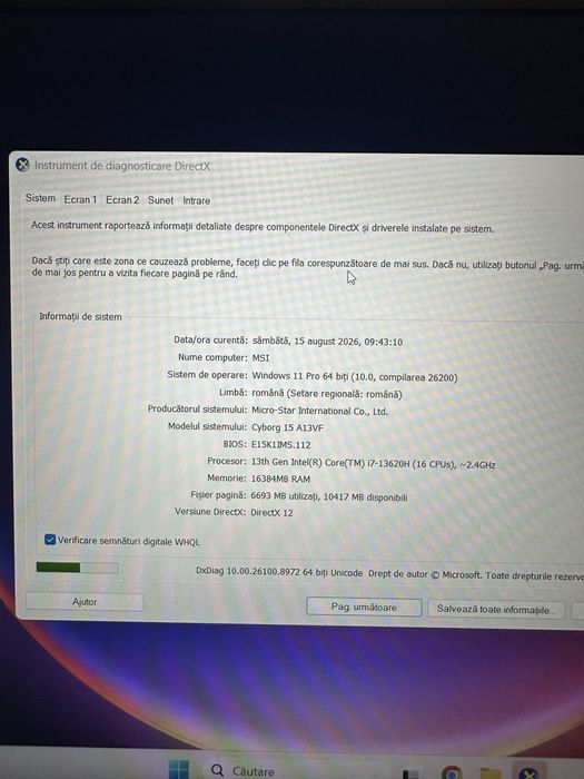 MSI Cyborg 15 A13V laptop gaming
