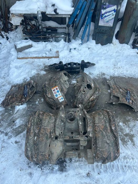 Пластик на Ямаха грызли 700