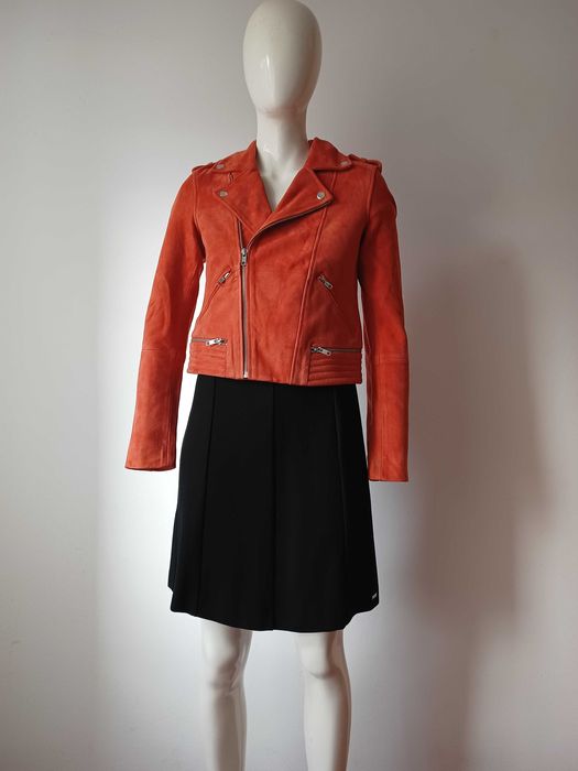 Geacă de piele naturala Maje