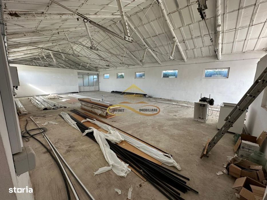 Hala de inchiriat 250 mp si spatiu ideal service AUTO Buhoci Bacau