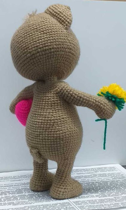 Игрушки вязаные "Мишки для любимых"