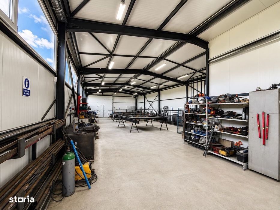Oportunitate de Investitie|Hala 240mp+teren4000mp|Crevedia Buftea|