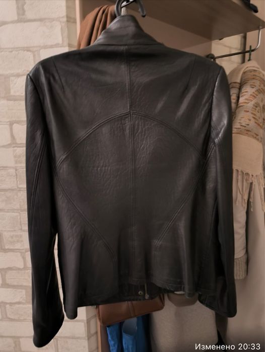 Куртка кожаная женская