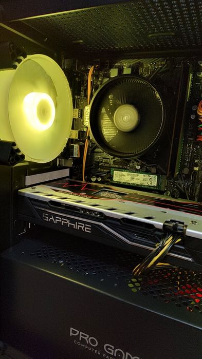 Pc gaming Rx 580/Ryzen 5 1600AF/16gb ram Gta V Fortnite Cs 2