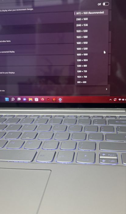 Yoga 7 PRO X RTX 3050 TouchScreen 3K RAM32 GB DDR5 Ryzen9 6900HS Nvme