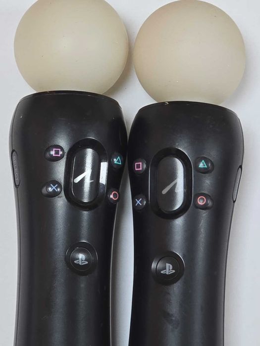 Kit 2 Controlere move Sony PlayStation Move, Model CECH-ZCM1E PS3 / PS4 / PSVR