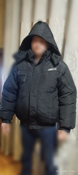 Куртка толстая плащевка, 50-52. Б.у.