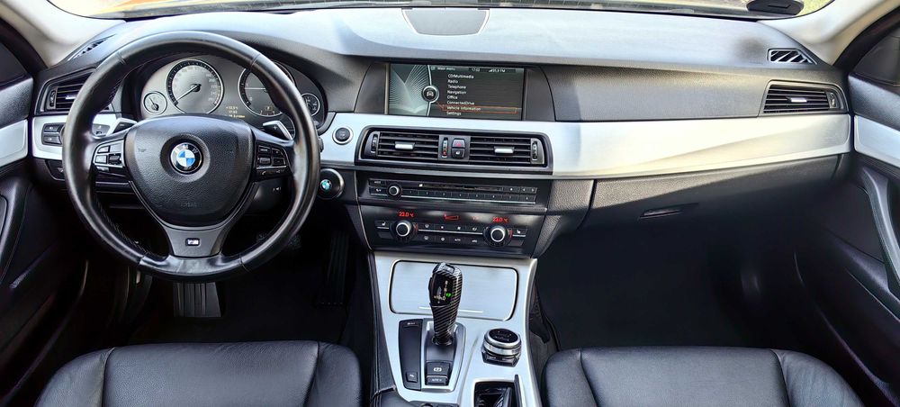 BMW 520d, Head-Up, Lane Assist, Piele, Camera, BiXenon Evacuari duble