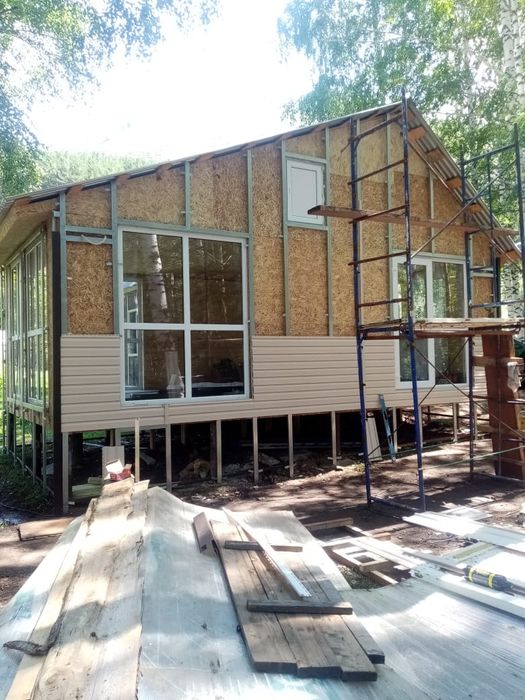 Сайдинг, каркас, отделка домов