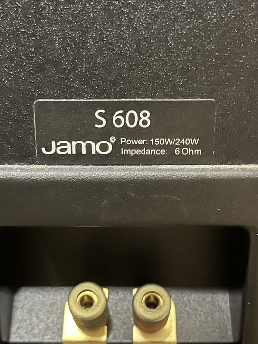 Boxe podea Jamo S-608 cap de serie 150w Rms/240w peak