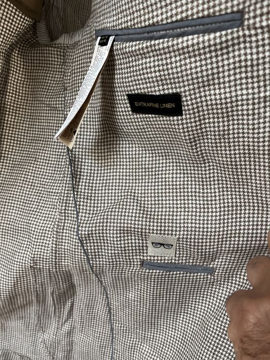 Sacou Massimo Dutti 50 extrafine linen