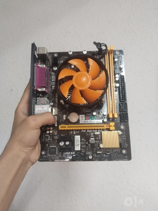 h110+i3 7100+кулер