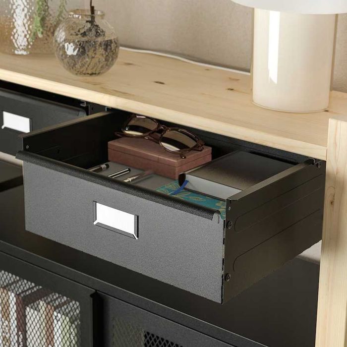 Accesorii sistem IVAR IKEA - bare umerașe, husă, sertare metalice (IESITE DIN GAMA)