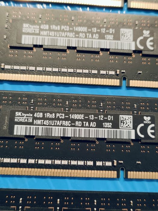 Set 4 x 4GB (16GB) Memorie  RAM SK Hynix PC3-14900E Server RAM DDR3 cu 4 x Heatsink HyperX Savage
