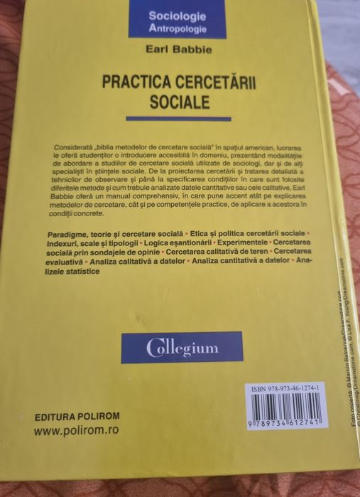 Practica cercetarii sociale Earl Babbie