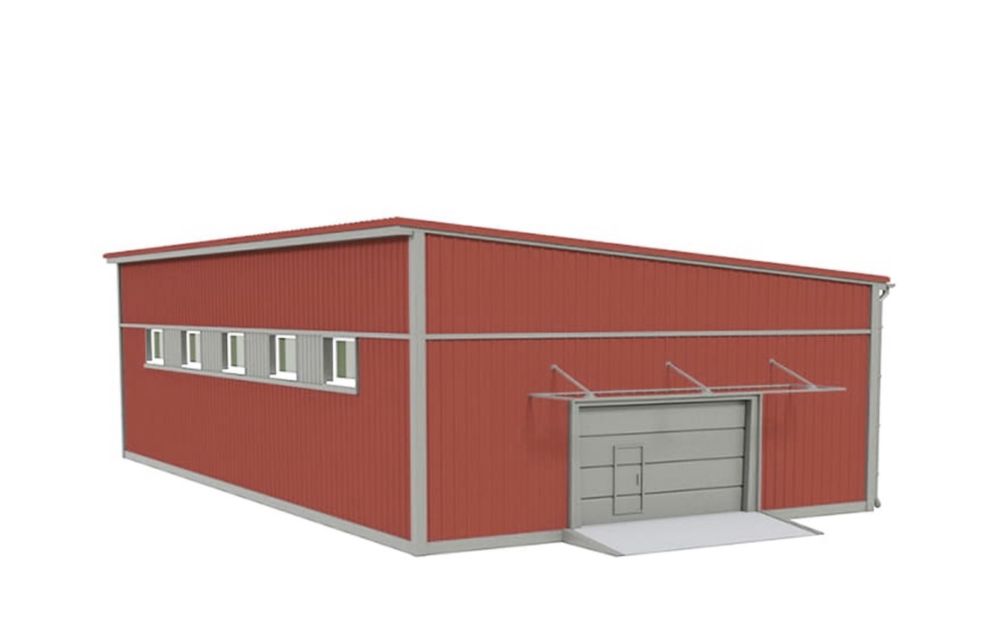 Ангары дома киоск из сэндвич панелей