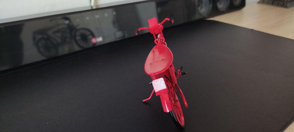 Mini motocicleta decorativa