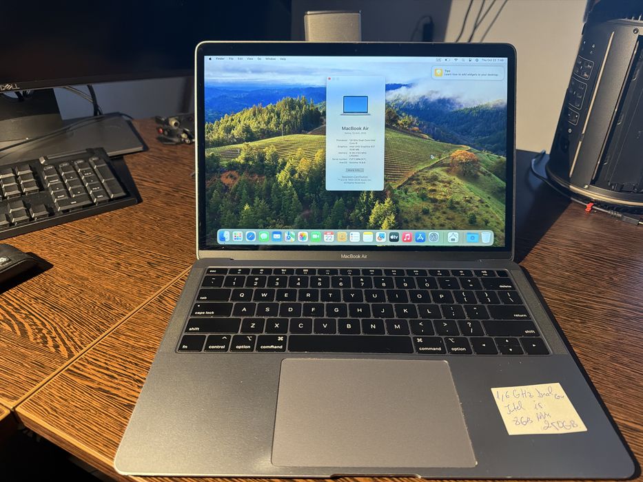 Laptop Macbook Air 2018 i5 8gb 256ssd