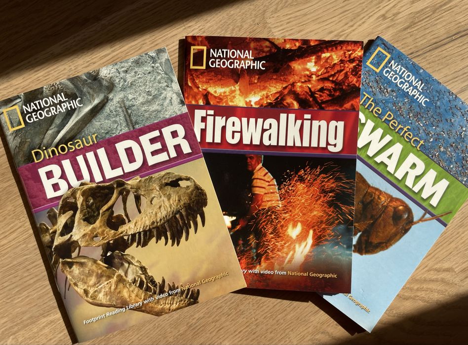 3 cărți National Geographic pentru copii lb. engleză