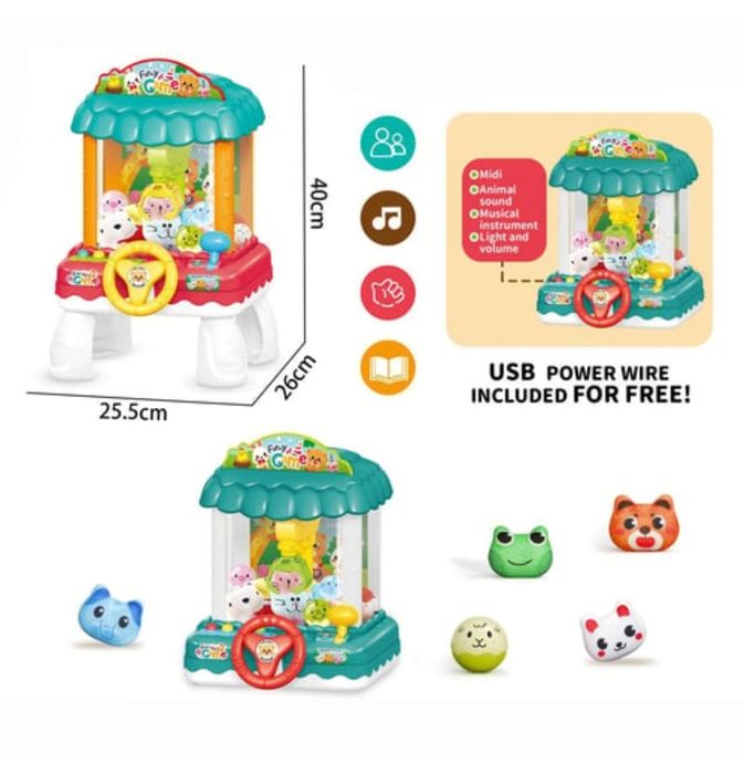 Музыкальный экскаваторный как парк игрушка