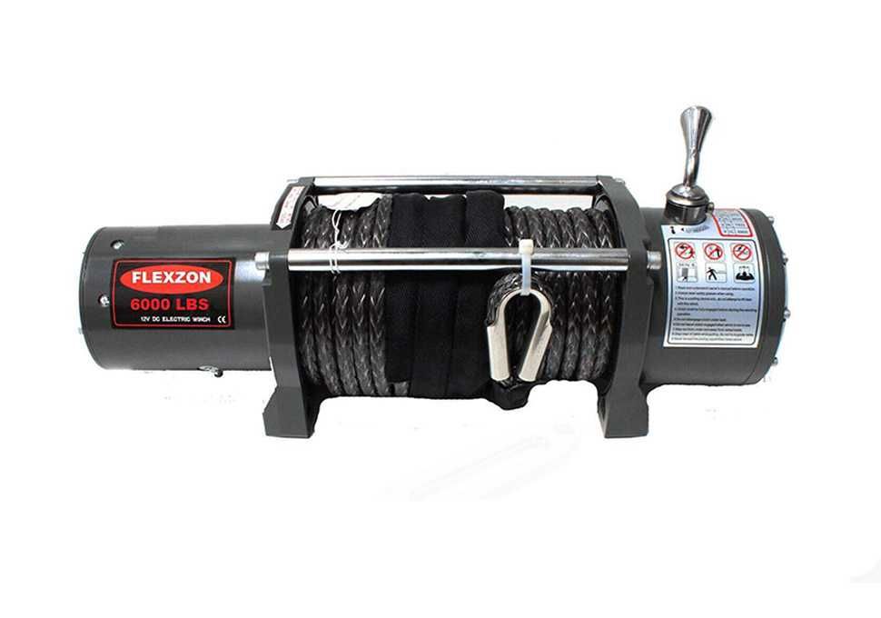 Лебедка 6000LBS, с дистанционно, 12V/24V, до 2.72 тона