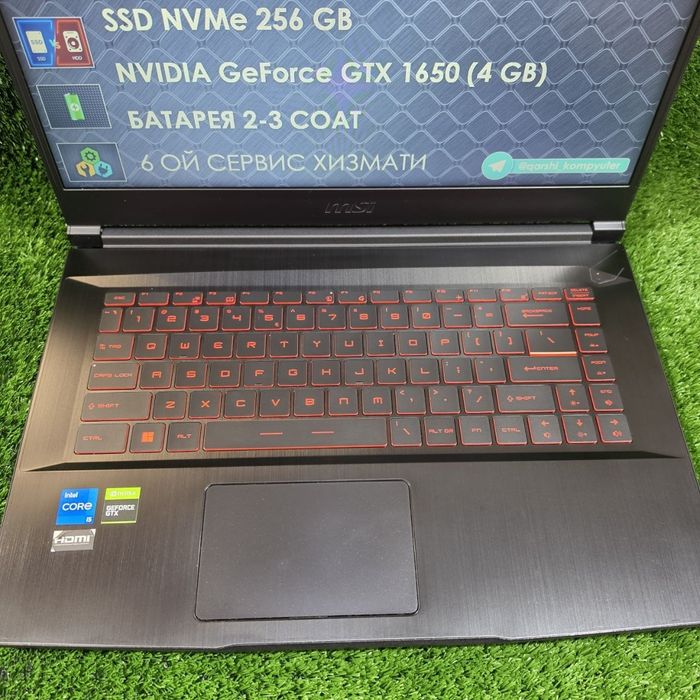 Оптом ва донага Msi Gf63 gaming