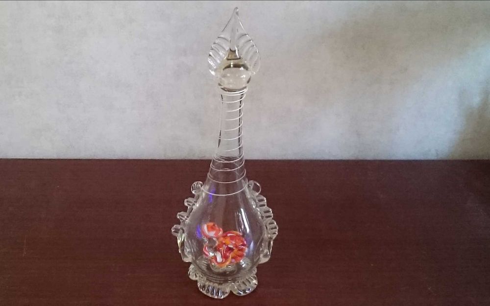 Графин цветное стекло