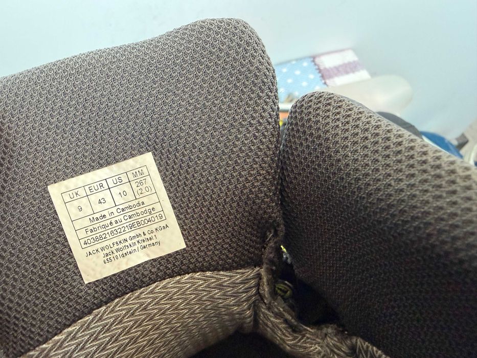 Jack Wolfskin Force Striker Texapore Mid''оригинални боти 42.5 номер