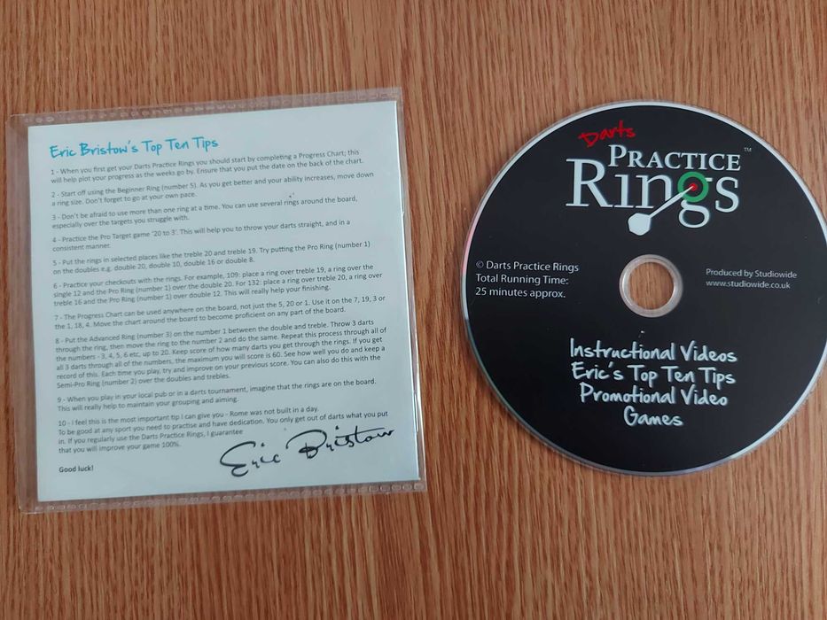 Darts Practice Rings - Instructional Videos Eric's Top Ten Tips