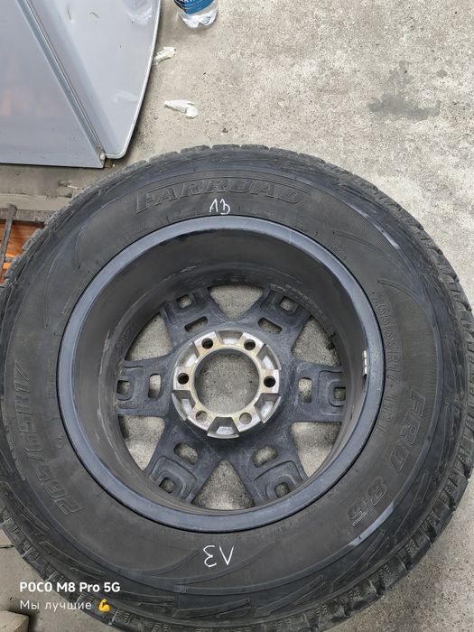 Резина колёса  265/65 R17 А/Т