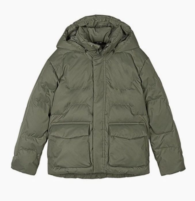 Шапка-ушанка детская и пуховик Reima