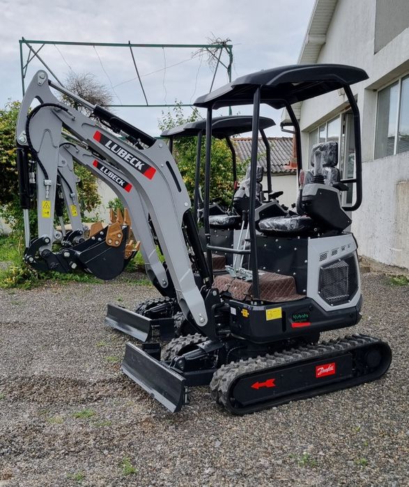 Excavator Lubeck W175pro, motor KUBOTA~ 1.7t NOU~Garantie 2 ani