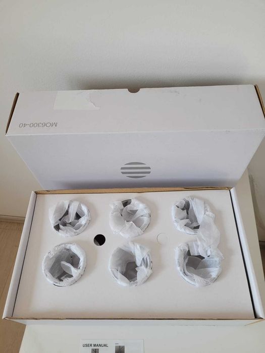 set suport cu 6 cani de sticla