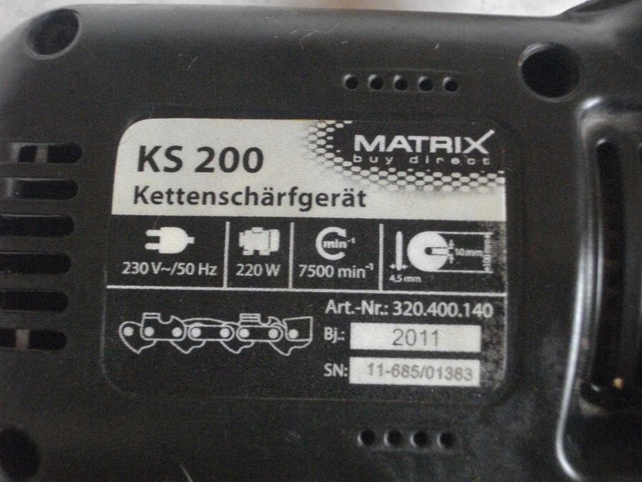 Комплект Пневматичен Пясъкоструене Ел.Роторайзер  Машина точене вериги