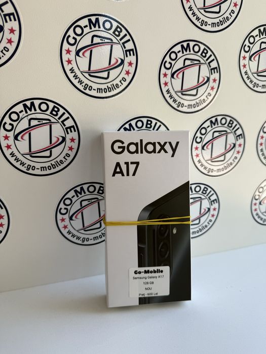 Samsung Galaxy A17 - 128GB - Negru - Nou - Desigilat - Garantie