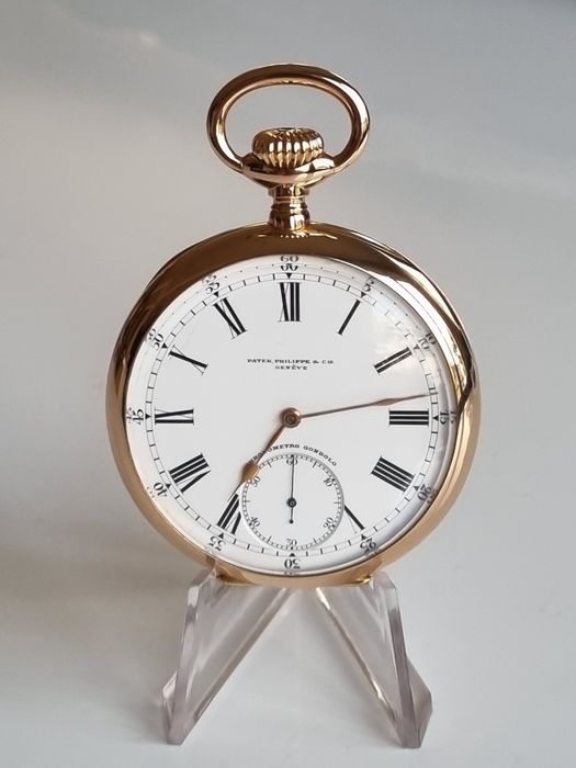 Златен джобен часовник Patek Philippe Chronometro Gondolo