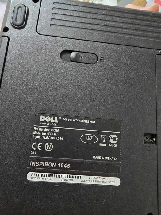 Лаптоп DELL inspiron1545
