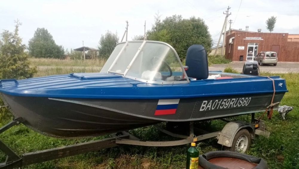 Продаётся катер Казанка 5м3 с мотором Suzuki 40