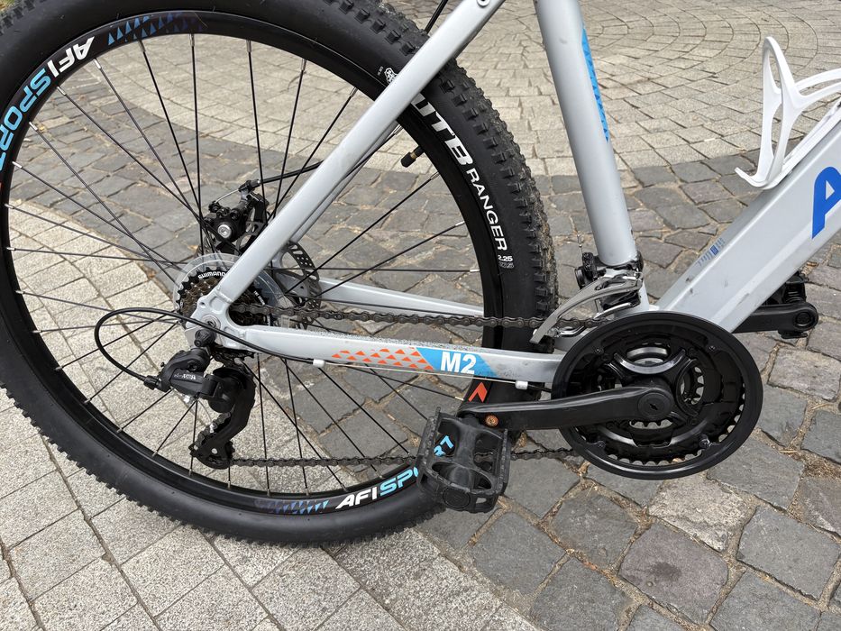 Bicicletă AFISPORT M2 - roți 27.5”, cadru aluminiu, frâne pe disc