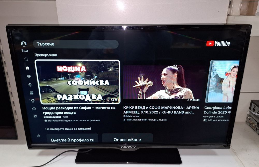 32" led smart tv Crown работещ безпроблемно!