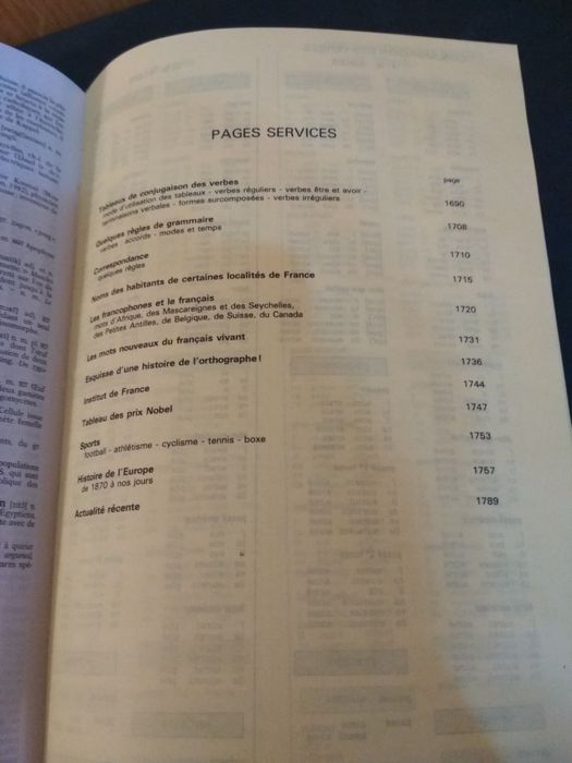 Френски речник Dictionnare de notre temps 1992