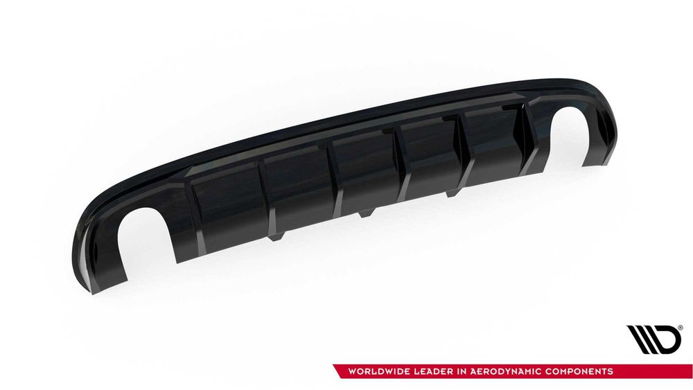 Difuzor bara spate Audi A4 SLine Sedan Avant B8 S4 08-12 v31 Maxton