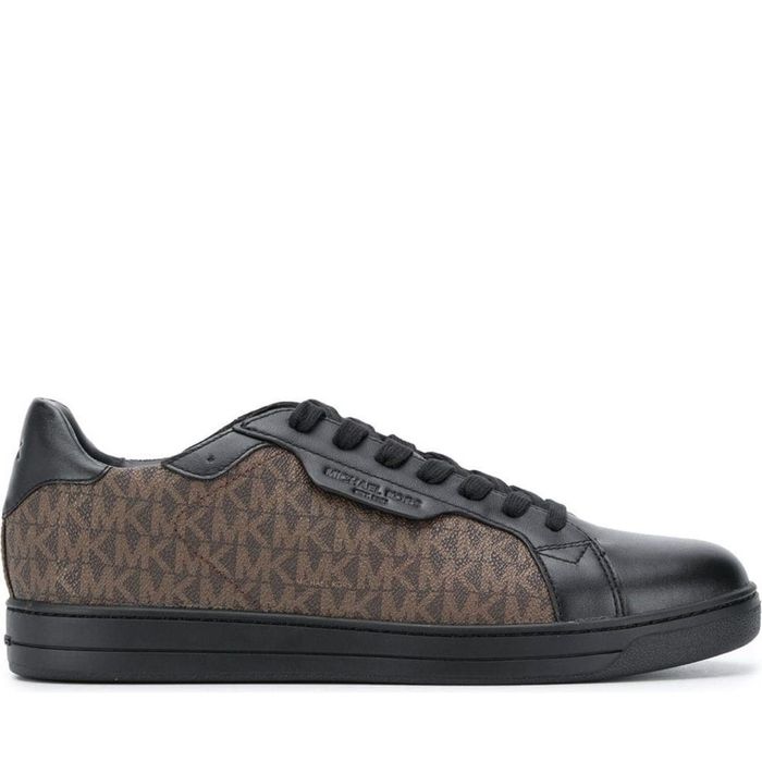 Мъжки смилърси кецове Michael Kors Monogram Brown